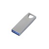Купить USB 2.0-флешка на 8 Гб с мини чипом, компактный дизайн, стильное отверстие для цепочки с нанесением логотипа