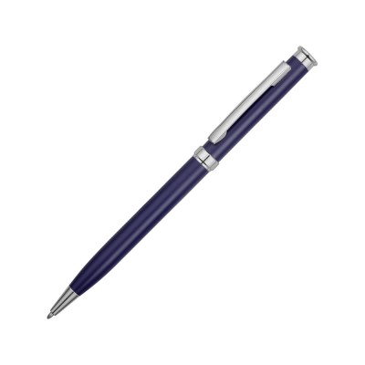 Купить Ручка шариковая Сильвер Сойер, синий с нанесением логотипа