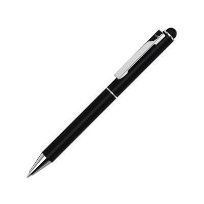 Купить Металлическая шариковая ручка To straight SI touch, черный с нанесением