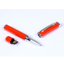 USB-флешка на 64 ГБ в виде ручки с мини чипом, оранжевый