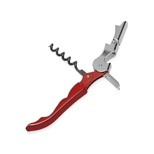 Купить PULLTAPS BASIC FIRE RED/Нож сомелье Pulltap's Basic, красный с нанесением логотипа