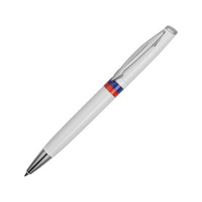 Ручка шариковая Отчизна, белый/триколор