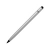 Купить Вечный карандаш Eternal со стилусом и ластиком, серебристый с нанесением логотипа