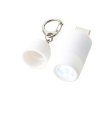 Мини-фонарь Avior с зарядкой от USB, белый