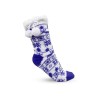 Купить Домашние носки женские, синий с нанесением логотипа