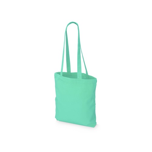 Купить Сумка из плотного хлопка Carryme 220, мятный с нанесением логотипа