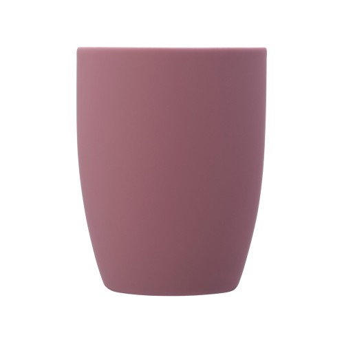 Купить Кружка с покрытием soft-touch Tulip Gum, пыльно-розовый с нанесением логотипа
