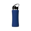 Купить Бутылка для воды Bottle C1, сталь, soft touch, 600 мл, темно-синий (Р) с нанесением логотипа