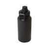 Купить Dupeca бутылка-термос для воды из нержавеющей стали, сертифицированной по стандарту RCS, объемом 840 мл - Черный с нанесением логотипа