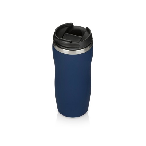 Купить Термокружка Double wall mug C1, soft touch, 350 мл, темно-синий (Р) с нанесением логотипа Купить Термокружка Double wall mug C1, soft touch, 350 мл, темно-синий (Р) с нанесением логотипа