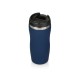 Купить Термокружка Double wall mug C1, soft touch, 350 мл, темно-синий (Р) с нанесением логотипа
