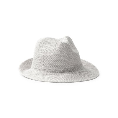 Купить Элегантная шляпа BELOC из синтетического материала с тесьмой, белый с нанесением логотипа