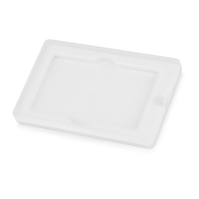 Купить Коробка для флеш-карт Cell в шубере, белый прозрачный с нанесением