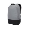 Купить Рюкзак Cover из вторичного ПЭТ с противосъемным приспособлением, серый с нанесением логотипа