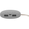 Купить Универсальное зарядное устройство power bank в форме камня. 7800MAH. gray с нанесением логотипа