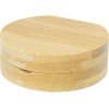 Купить Карманное зеркало в бамбуковой раме Afrodit, natural с нанесением логотипа