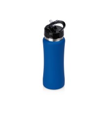 Бутылка для воды Bottle C1, сталь, soft touch, 600 мл, синий