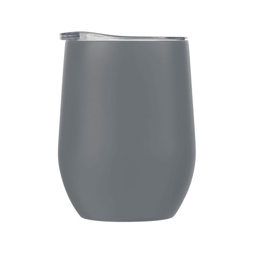 Купить Термокружка Vacuum mug C1, soft touch, 370мл, серый с нанесением логотипа