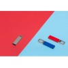 Купить Флеш-карта USB 2.0 16 Gb Fero, серебристый с нанесением логотипа