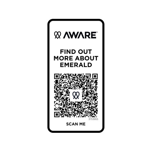 Купить Emerald поло унисекс с коротким рукавом из переработанных материалов Aware™. - Нейви с нанесением логотипа