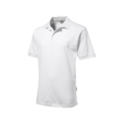 Купить Рубашка поло Forehand C мужская, белый с нанесением логотипа