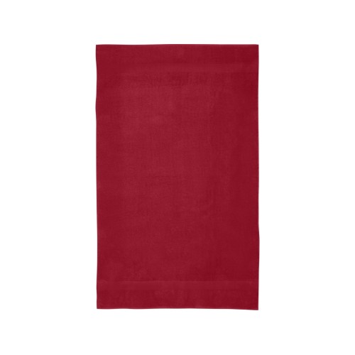 Купить Хлопковое полотенце для ванной Evelyn 100x180 см плотностью 450 г/м2, красный с нанесением логотипа