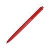 Купить Ручка пластиковая soft-touch шариковая Plane, красный с нанесением логотипа