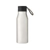 Купить Ljungan Бутылка объемом 500 мл с медной вакуумной изоляцией, ремешком и крышкой, серебристый с нанесением логотипа