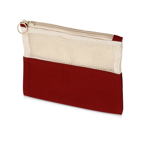 Купить Косметичка Mesh, красный с нанесением логотипа