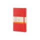 Купить Записная книжка Moleskine Classic (в линейку) в твердой обложке, Large (13х21см), красный с нанесением логотипа