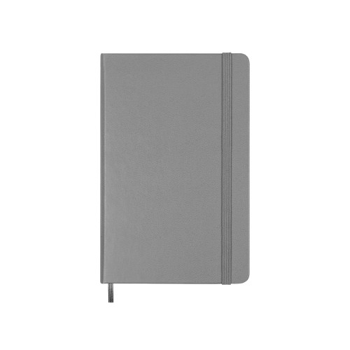 Купить Записная книжка Moleskine Classic (в линейку) в твердой обложке, Medium (11,5x18 см), серый с нанесением логотипа