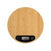 Купить Бамбуковые кухонные весы Scale, натуральный с нанесением логотипа