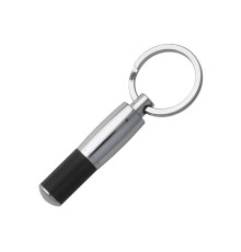 Брелок Pure Black. Hugo Boss, серебристый/черный