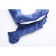 Купить Подушка для путешествий с эффектом памяти, с капюшоном Hooded Tranquility Pillow, синий с нанесением логотипа