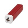 Купить Подарочный набор On-the-go с флешкой, ручкой и зарядным устройством, красный с нанесением логотипа