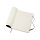 Купить Записная книжка Moleskine Classic Soft (нелинованный), Хlarge (19х25 см), черный с нанесением логотипа