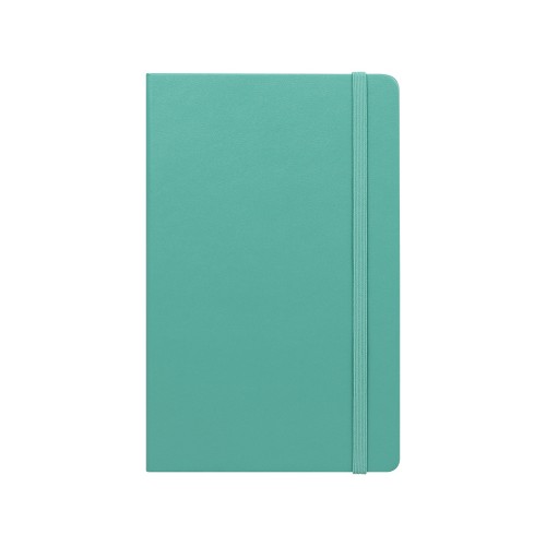 Купить Записная книжка Moleskine Classic (в линейку) в твердой обложке, Large (13х21см), морская волна с нанесением логотипа