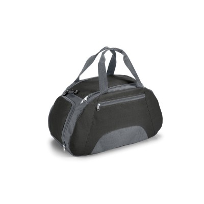 Купить FIT. Спортивная сумка 600D, черный с нанесением логотипа