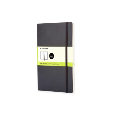 Купить Записная книжка Moleskine Classic Soft (нелинованный), Pocket (9х14 см), черный с нанесением