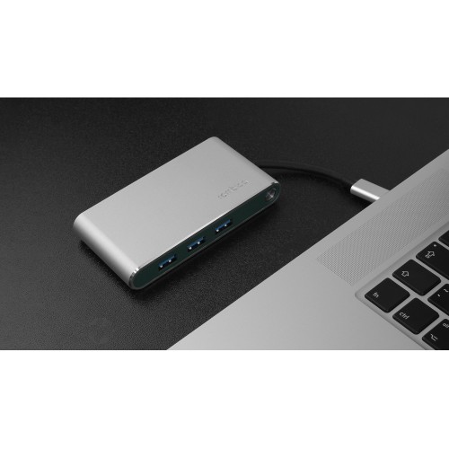 Купить Хаб USB Rombica Type-C Hermes Green с нанесением логотипа