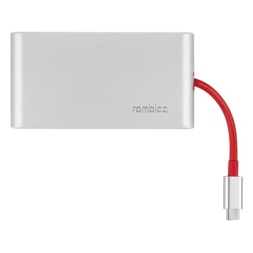 Купить Хаб USB Rombica Type-C Hermes Red с нанесением логотипа