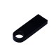 Купить USB 3.0-флешка на 16 Гб с мини чипом и круглым отверстием, черный с нанесением логотипа