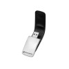 Купить Флеш-карта USB 2.0 16 Gb с магнитным замком Vigo, черный/серебристый с нанесением логотипа