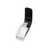 Купить Флеш-карта USB 2.0 16 Gb с магнитным замком Vigo, черный/серебристый с нанесением логотипа