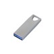 Купить USB 2.0-флешка на 128 Гб с мини чипом, компактный дизайн, стильное отверстие для цепочки с нанесением логотипа