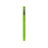 Купить Ручка шариковая пластиковая Quadro Soft, квадратный корпус с покрытием софт-тач, зеленое яблоко с нанесением логотипа