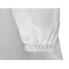 Купить Дождевик - пончо Galaxy со светоотражающими элементами, белый с нанесением логотипа