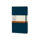 Купить Записная книжка Moleskine Classic (в линейку) в твердой обложке, Large (13х21см), сапфир с нанесением логотипа