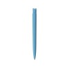 Купить Шариковая ручка из переработанного rPET материала RECYCLED PET PEN F, матовая, голубой с нанесением логотипа