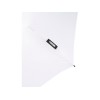 Купить Birgit, складной ветроустойчивой зонт диаметром 21 дюйм из переработанного ПЭТ, белый с нанесением логотипа